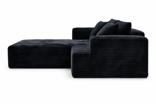 Canapé d’Angle en Velours Côtelé | Skara